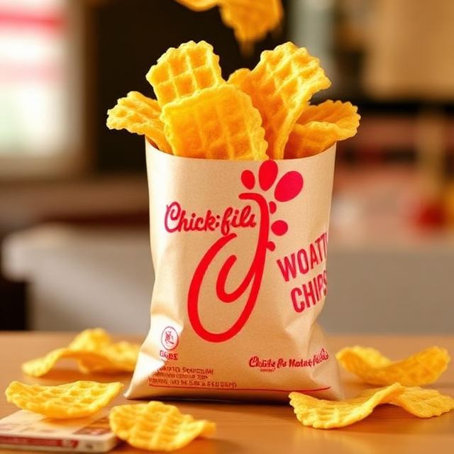 Waffle Potato Chips
