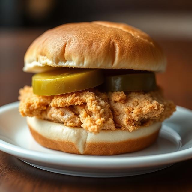 Chick-fil-A signature chicken sandwich