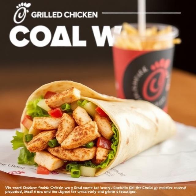 Grilled Chicken Cool Wrap Meal