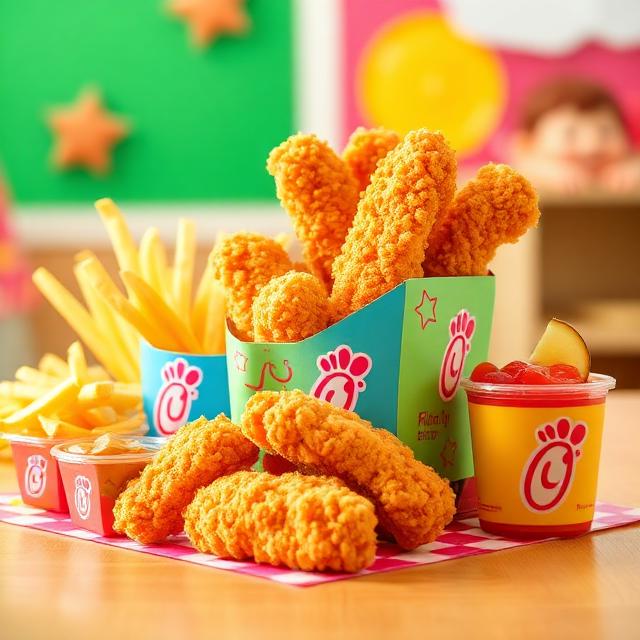 Kids Chick-n-Strips Meal
